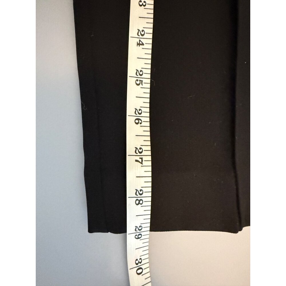 MNG‎ by Mango Black Sleeveless Belted Wrap Straight Leg Jumpsuit XL NWT - Picture 8 of 14